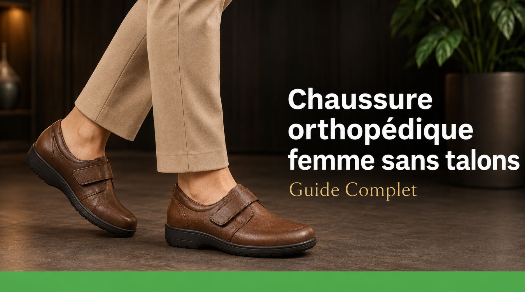 Chaussure orthopédique femme sans talons : Guide complet Image