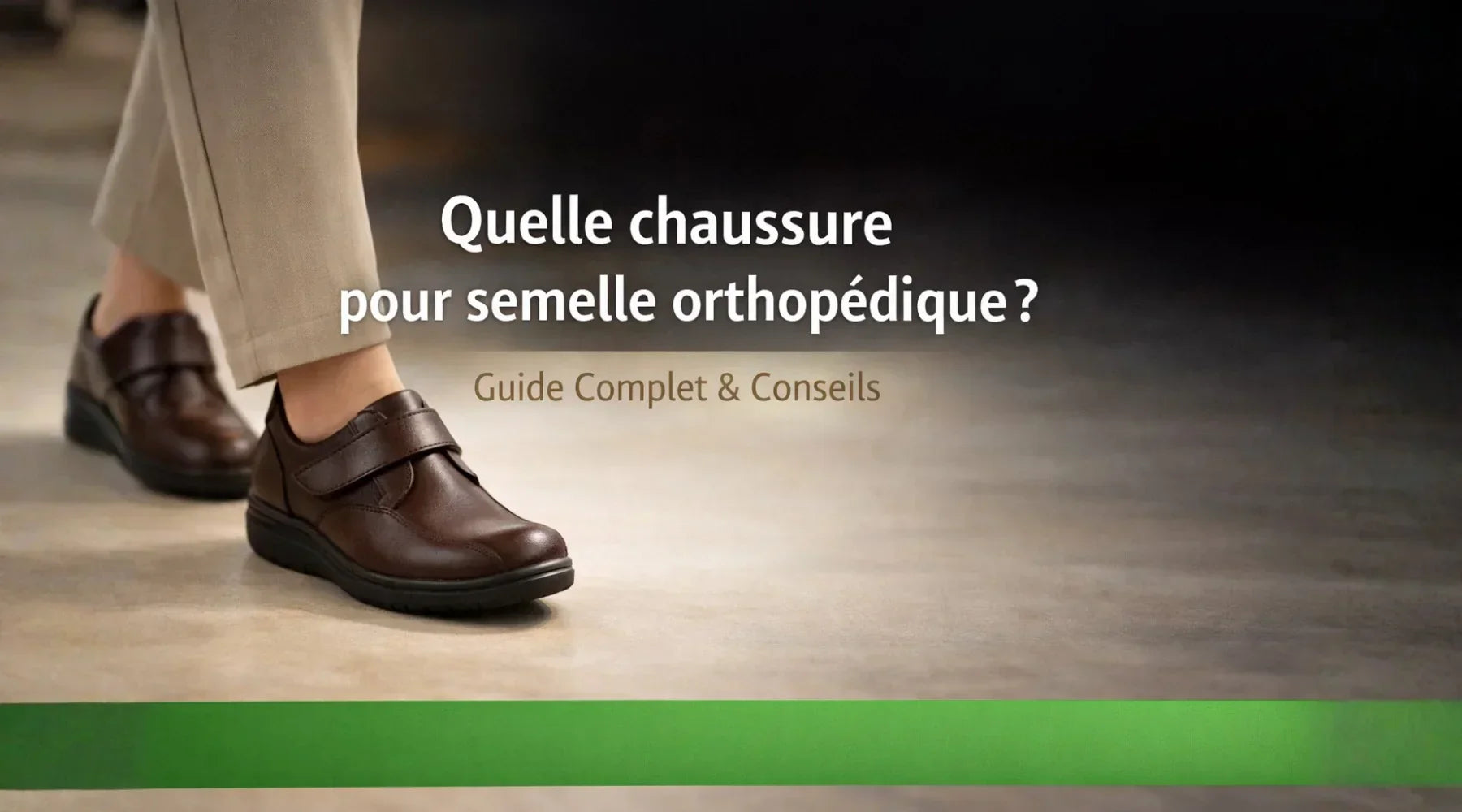 Quelle chaussure pour semelle orthopédique ? Guide pratique Image