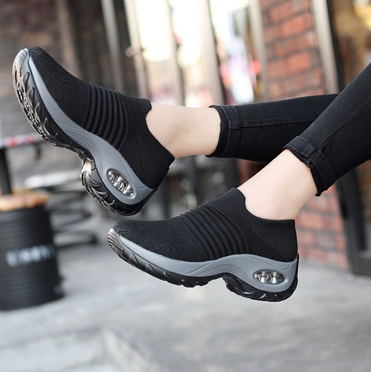 SOCKFIT™ basket chaussette femme — détail mesh aéré respirant