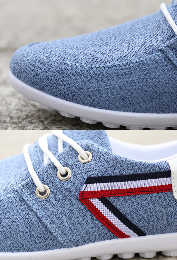TRICOLORE™  -  basket homme en toile