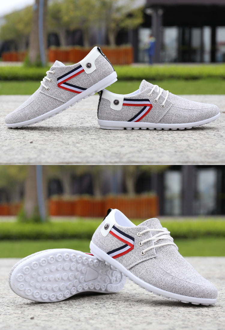 TRICOLORE™  -  basket homme en toile