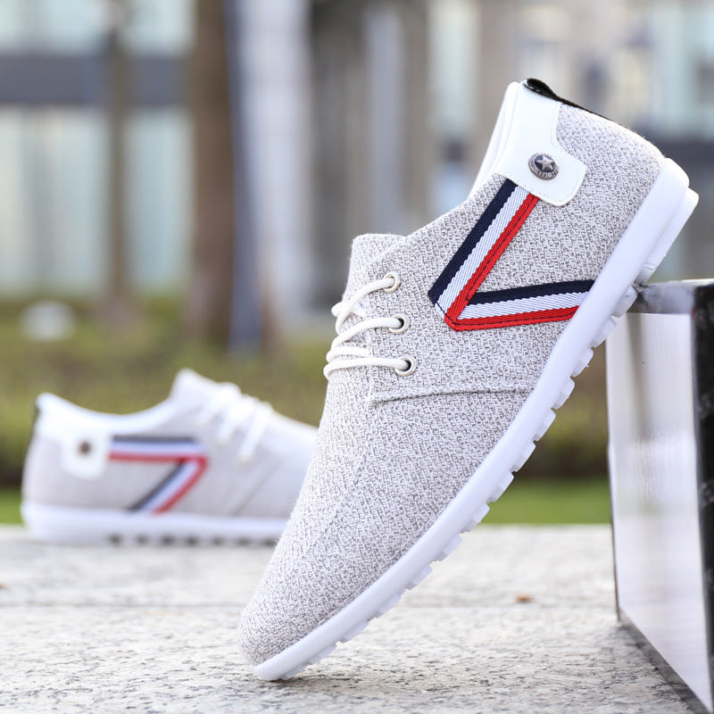 TRICOLORE™  -  basket homme en toile