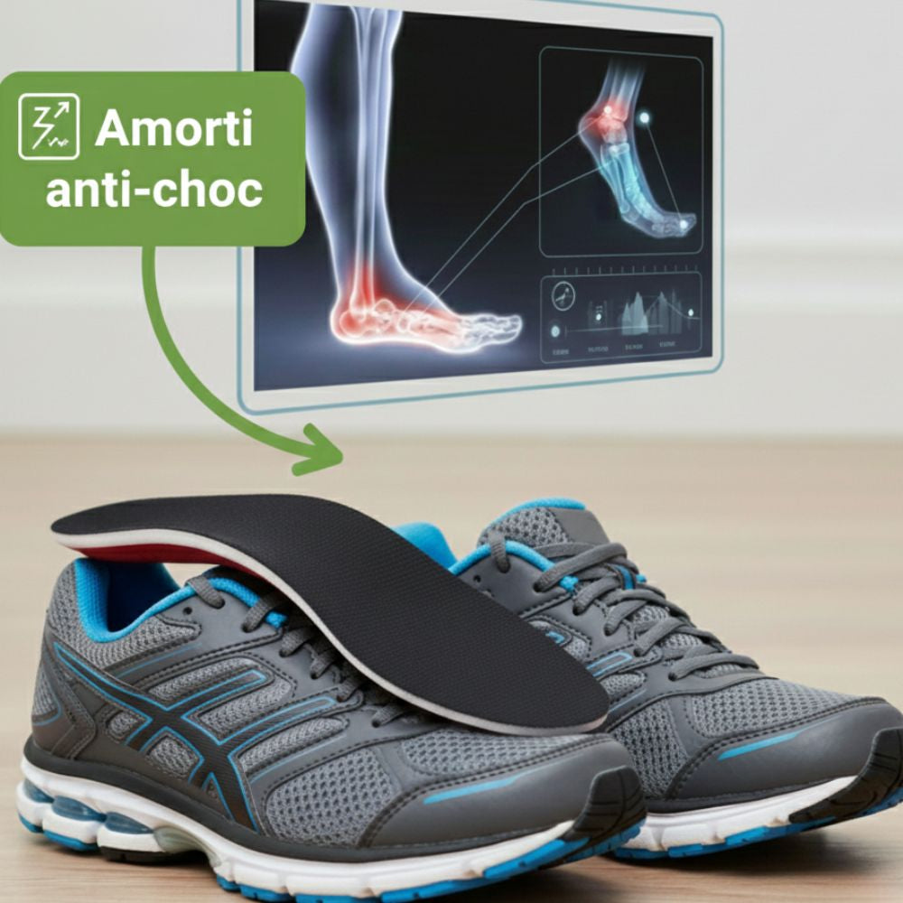 ORTHOLIFT™ - Semelle orthopédique : Confort Ultime & Soutien Personnalisé