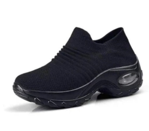 SOCKFIT™ basket chaussette femme — semelle caoutchouc antidérapante, vue du dessous
