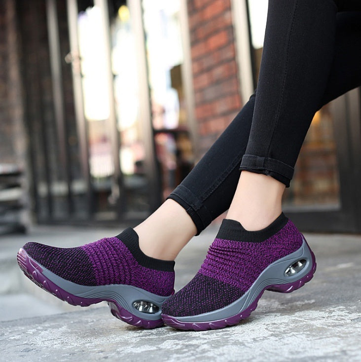 SOCKFIT™ basket chaussette femme — vue arrière, maintien talon et stabilité