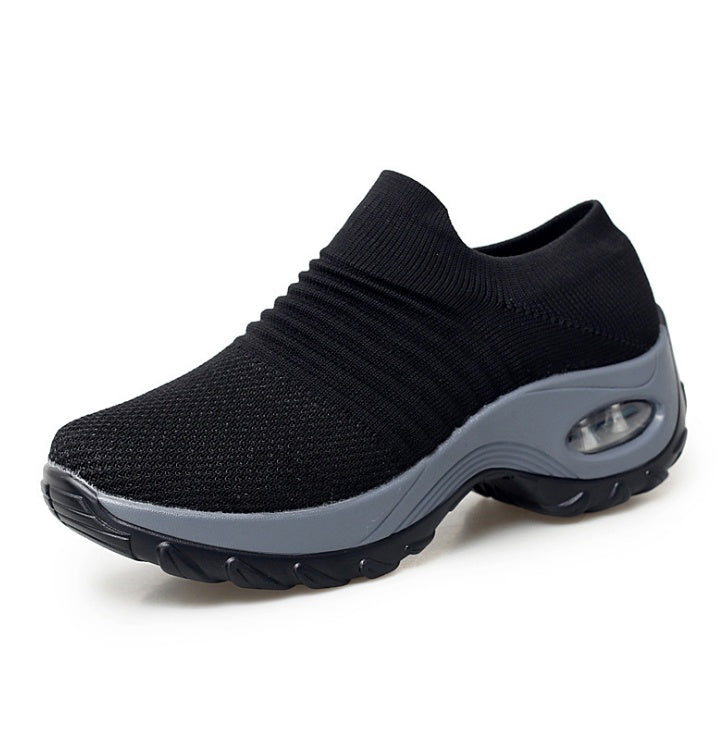 SOCKFIT™ basket chaussette femme — paire poseée, slip-on enveloppant