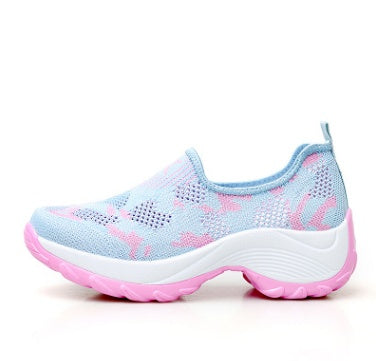 SOCKFIT™ basket chaussette femme — portée de trois quarts, maintien naturel