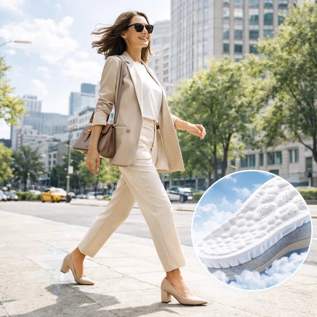 semelle chaussure confort femme marchant Image