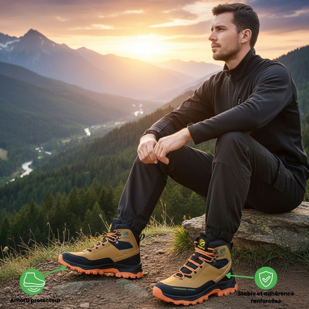 BRONX™ - Chaussure de sécurité orthopédique – Confort et protection ultime