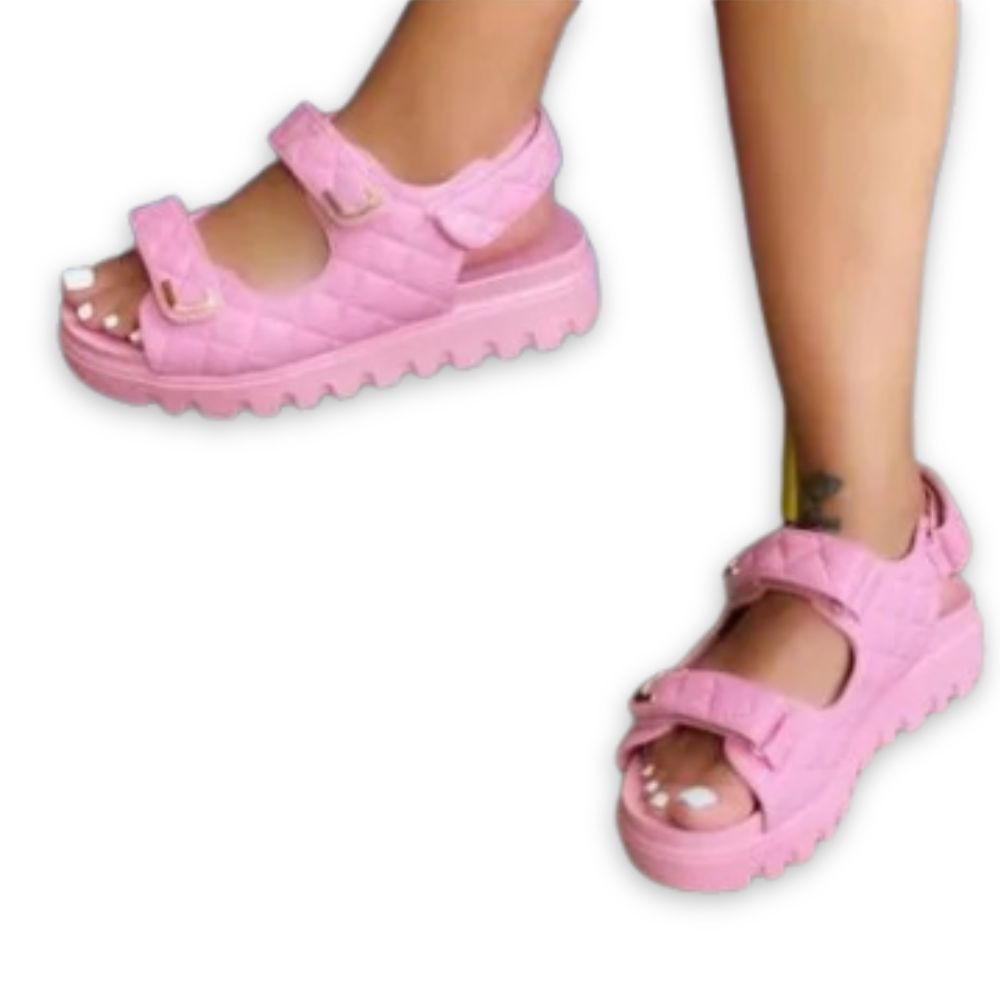 VELINORA™ - Sandales femme velcro : Confort optimal et style irrésistible