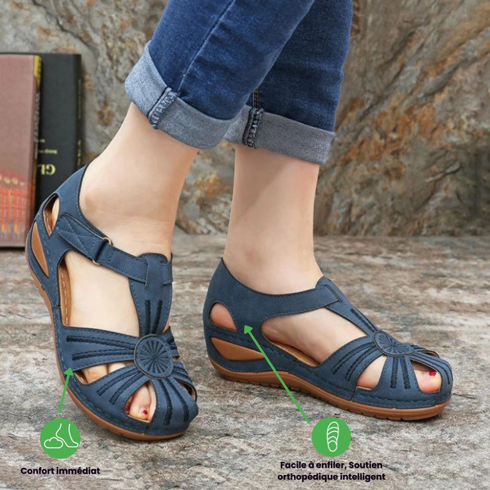 OLYVIA™ - Chaussures orthopédiques femme été – Confort et style inégalés