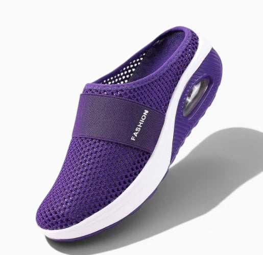 SOFTAIR™ | Chaussons orthopédiques respirants été — Pantoufles mesh unisexe homme & femme