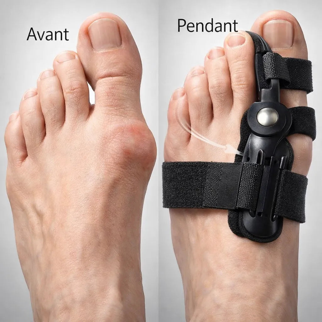 HALLUXFIX -  Correcteur hallux valgus | Soulagement immédiat