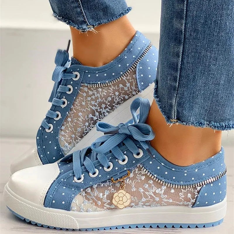 FLOREA™- Basket décontractée femme – Style unique pour un confort assuré