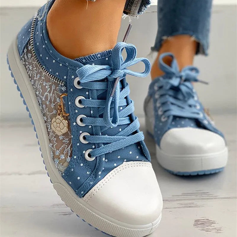 FLOREA™- Basket décontractée femme – Style unique pour un confort assuré
