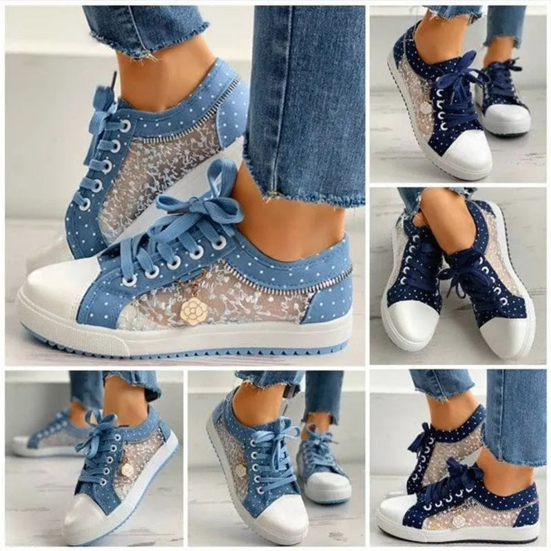 FLOREA™- Basket décontractée femme – Style unique pour un confort assuré