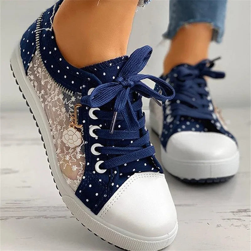 FLOREA™- Basket décontractée femme – Style unique pour un confort assuré