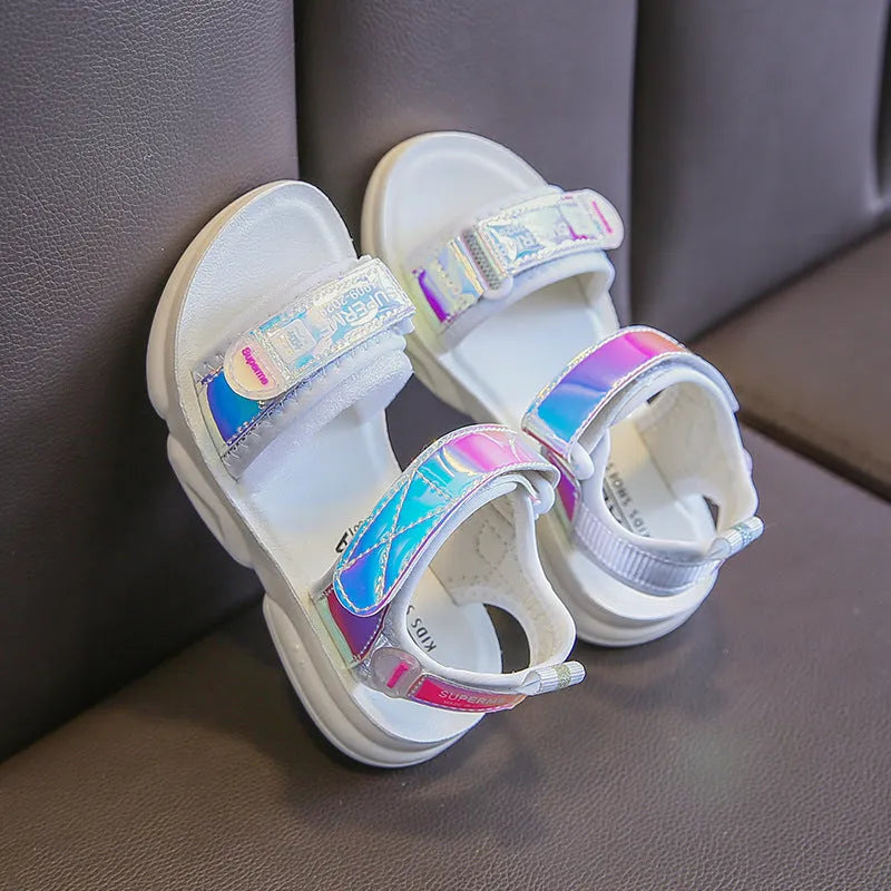 KIDDYLUX™ - Chaussure d'été sandale claquette enfant fille – Confort et style unique Image