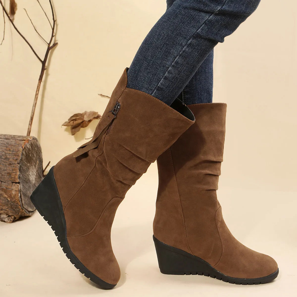 VELARIA™ - Bottes orthopédiques femmes : Confort exceptionnel & style unique Image