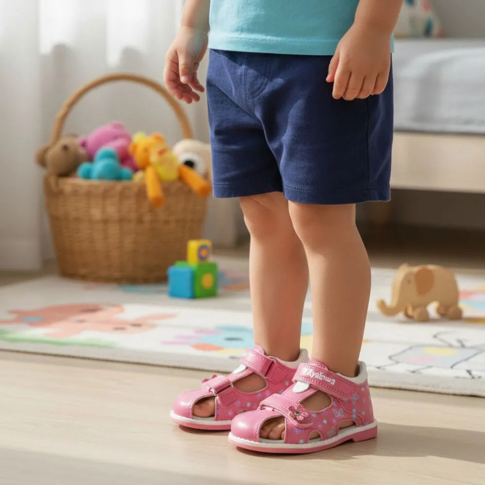 BUTTERSTEP™ - Sandales bébé fille premiers pas – Confort unique et style adorable