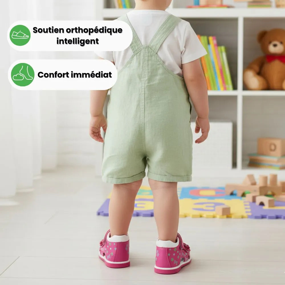 BUTTERSTEP™ - Sandales bébé fille premiers pas – Confort unique et style adorable