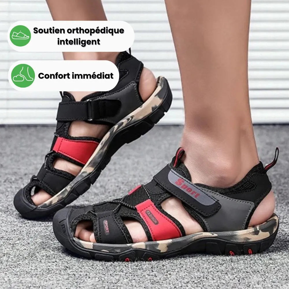 TERRAGRIP™ - Sandales randonnée été homme – Confort ultime pour vos aventures