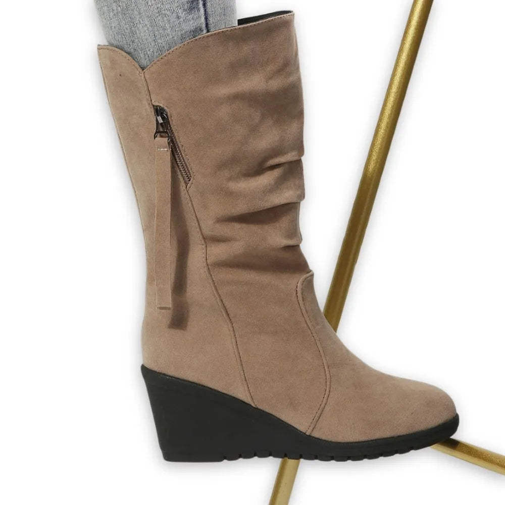 VELARIA™ - Bottes orthopédiques femmes : Confort exceptionnel & style unique