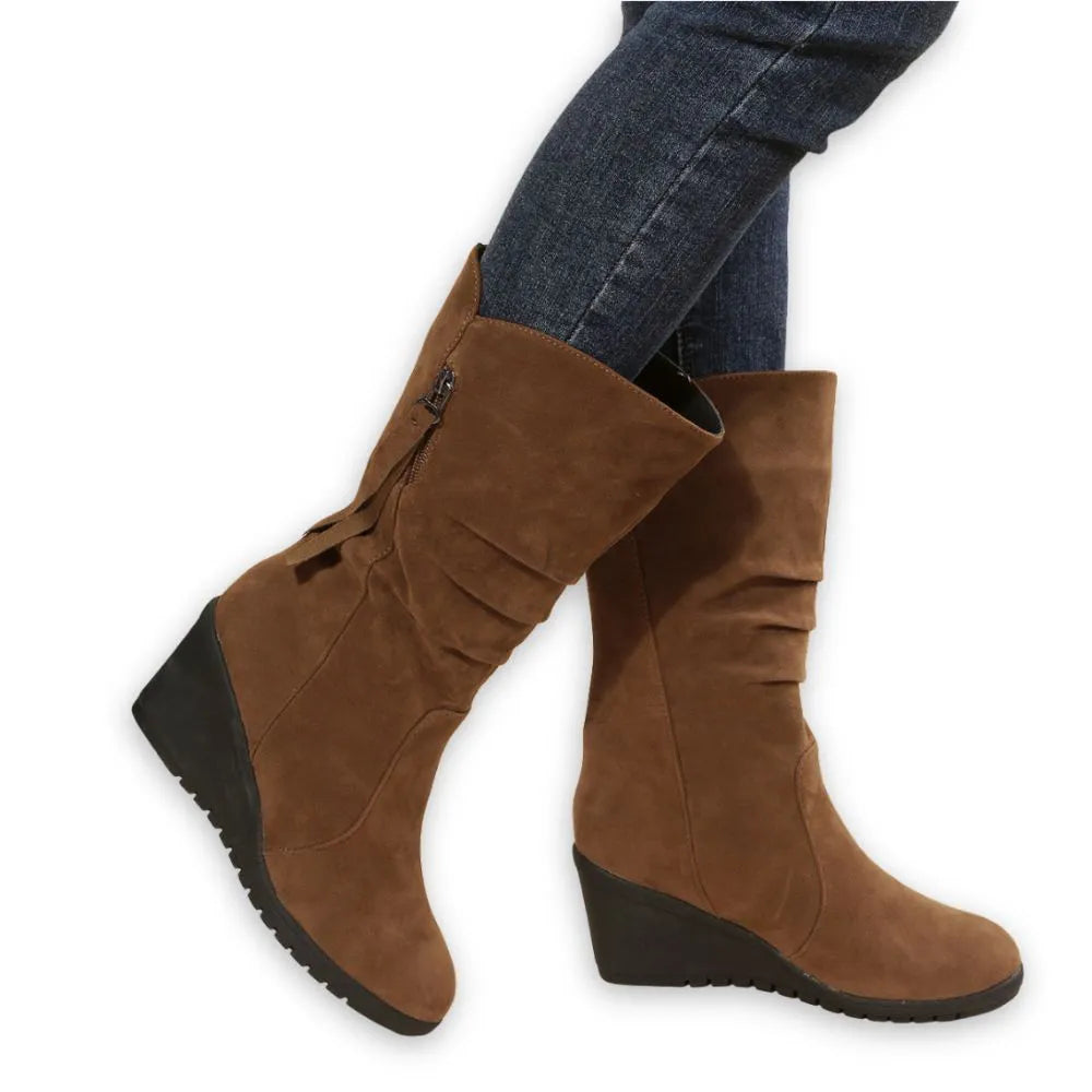 VELARIA™ - Bottes orthopédiques femmes : Confort exceptionnel & style unique