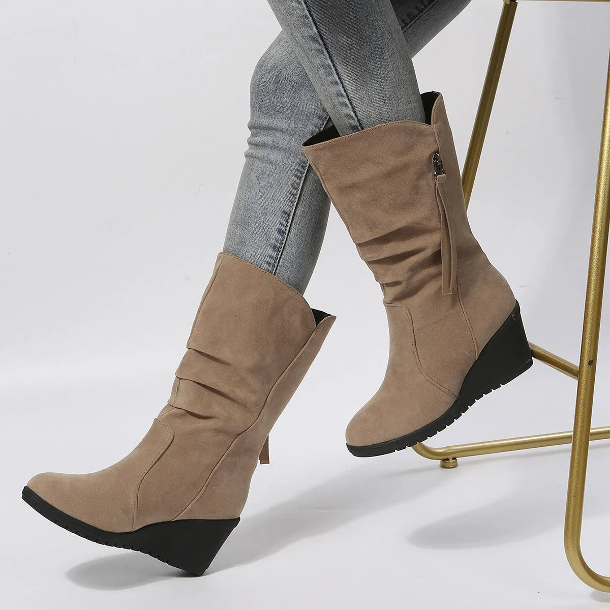 VELARIA™ - Bottes orthopédiques femmes : Confort exceptionnel & style unique
