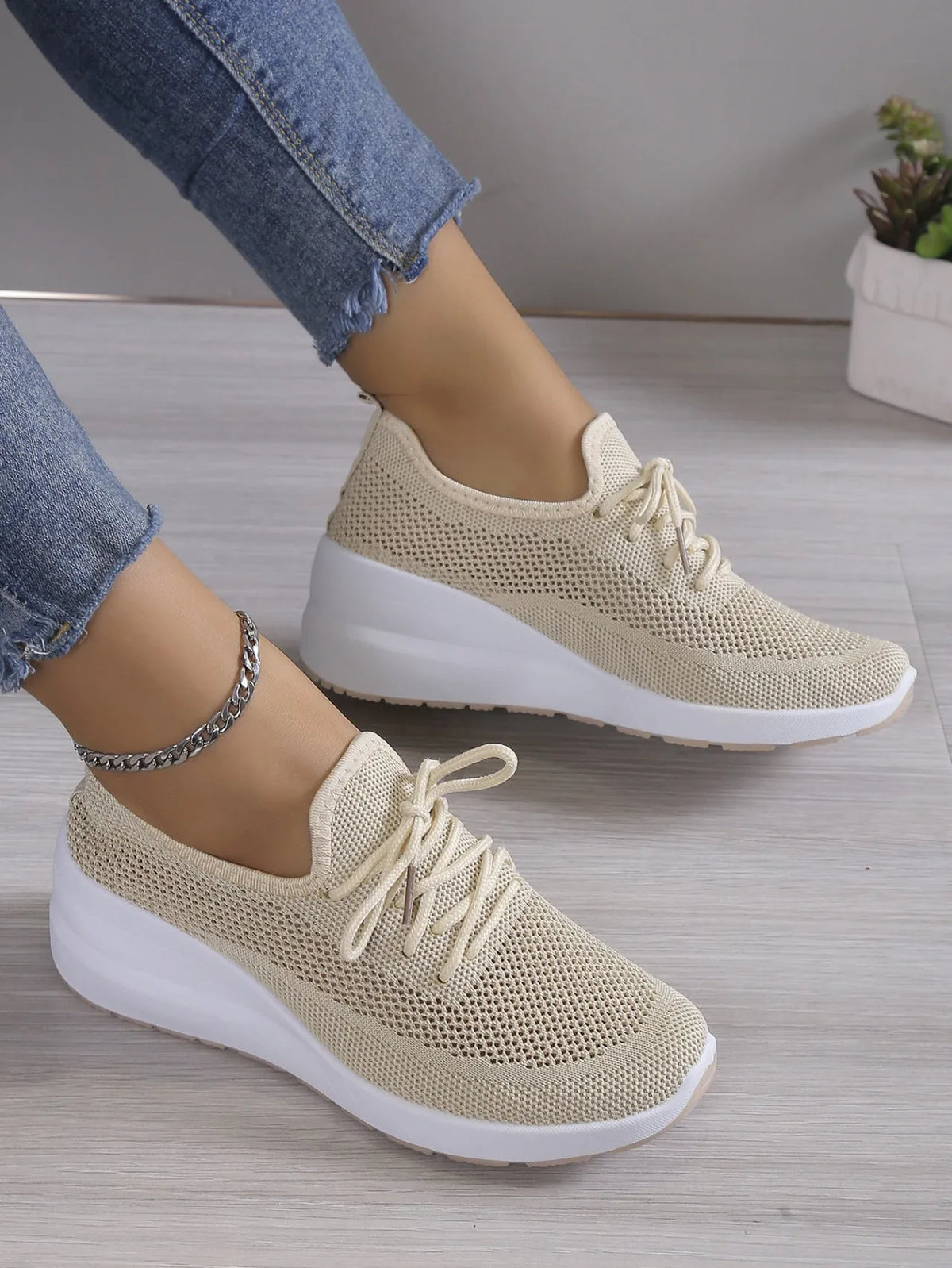 AERELYA™ - Sneakers femme respirantes semelles orthopédiques – Confort et style uniques