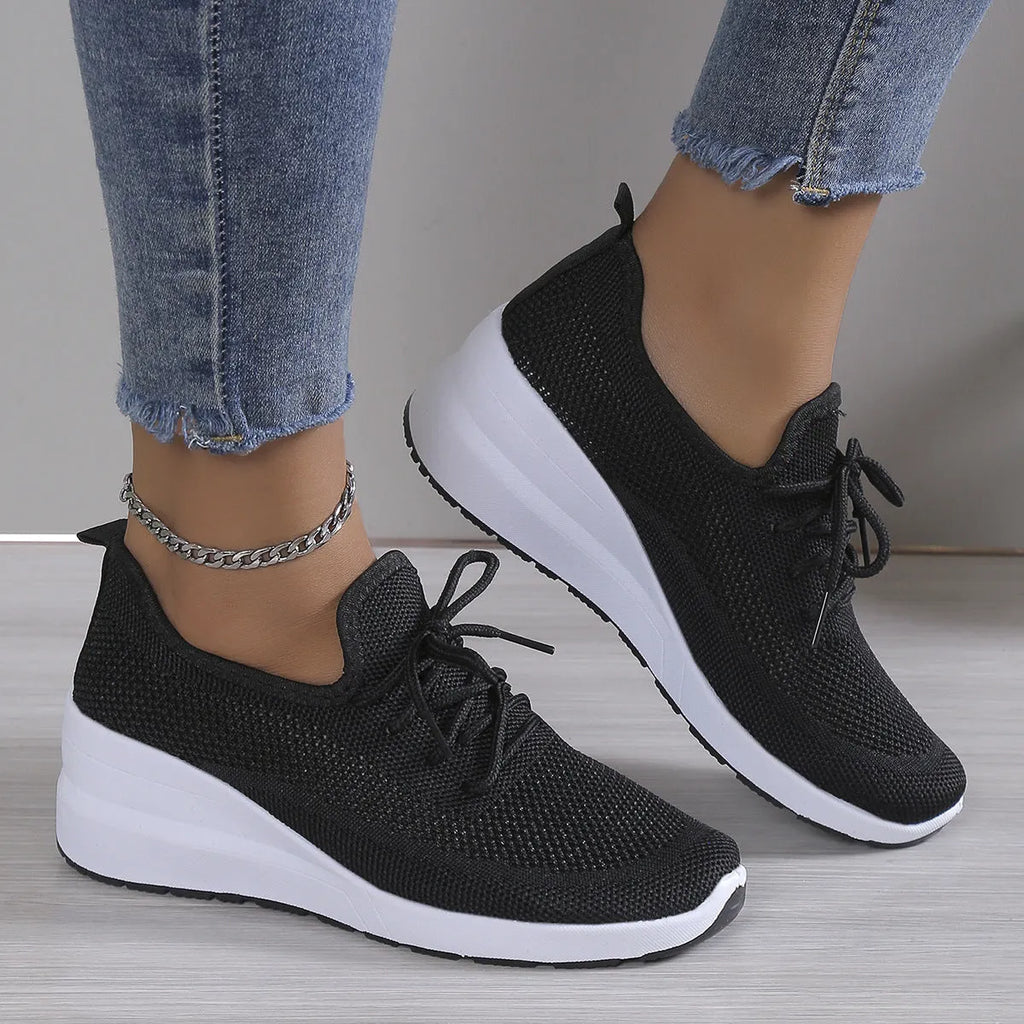 AERELYA™ - Sneakers femme respirantes semelles orthopédiques – Confort et style uniques