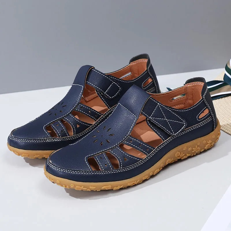 AIRFLEXA™ - Sandales femme à scratch : Confort et style faciles à adopter