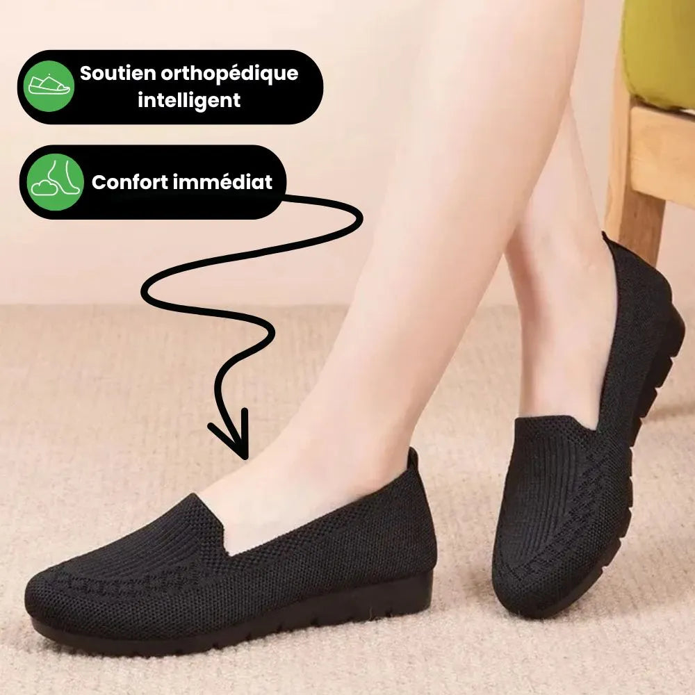 AIRWEAVE™ - Mocassin Femme Orthopédique – Confort Ultime & Style Inégalé