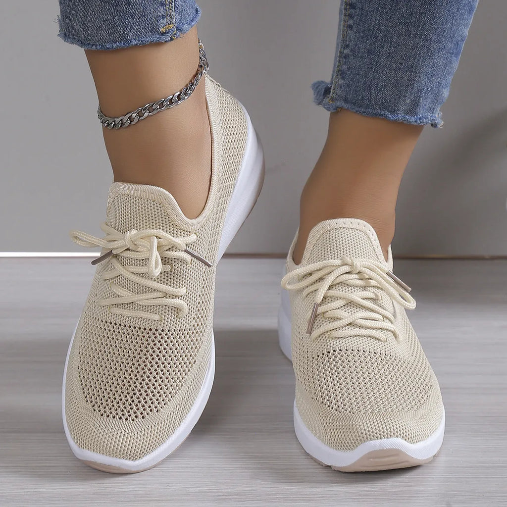 AERELYA™ - Sneakers femme respirantes semelles orthopédiques – Confort et style uniques