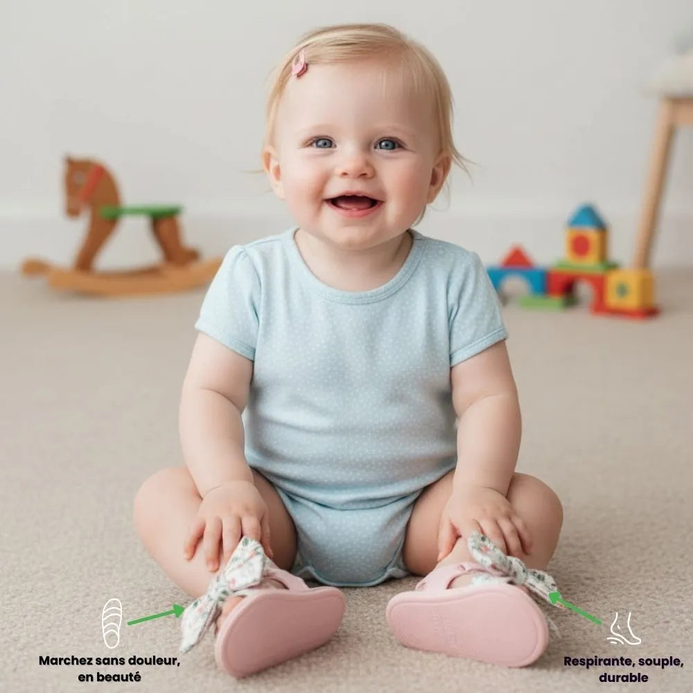 LILIA™ - Sandale bébé fille : découvrez le confort et le style irrésistibles
