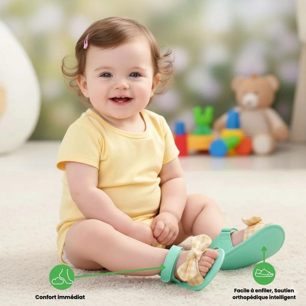 LILIA™ - Sandale bébé fille : découvrez le confort et le style irrésistibles