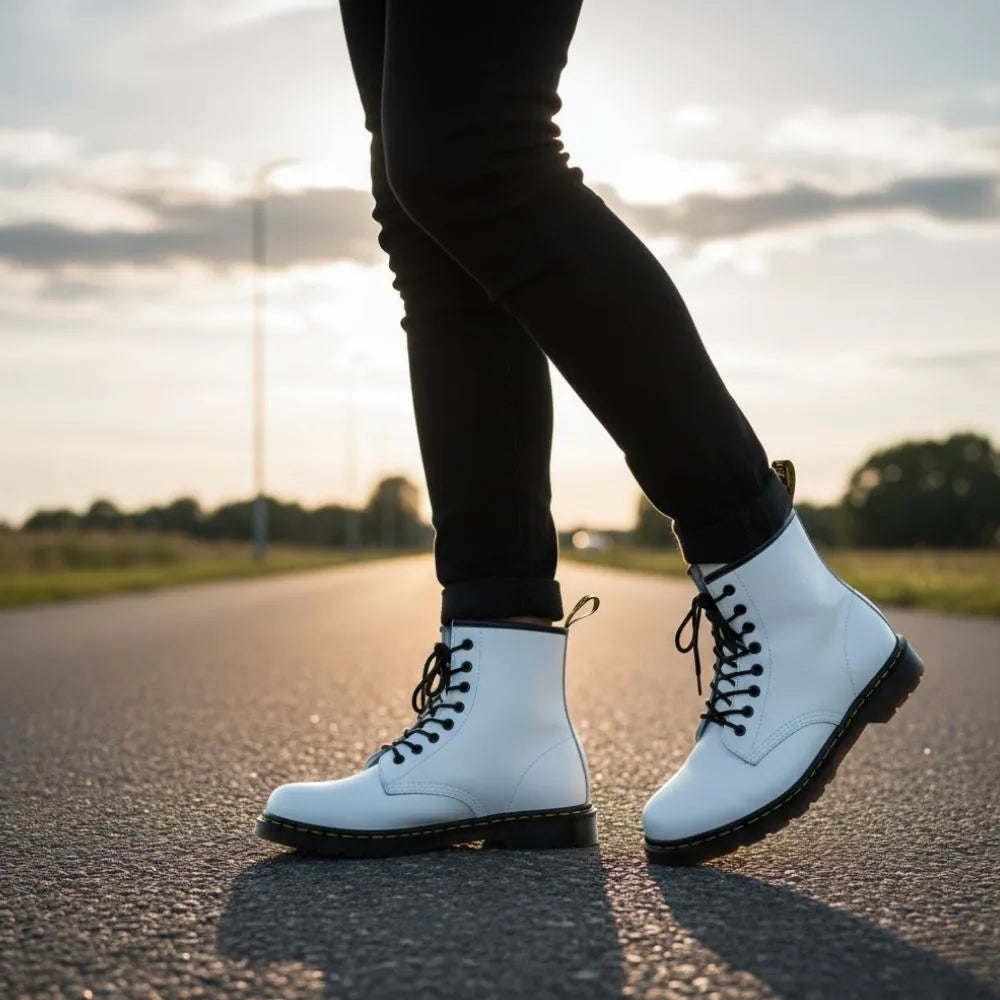 AXELON™ - Botte style Martin – Adoptez l'originalité et le confort unique Image