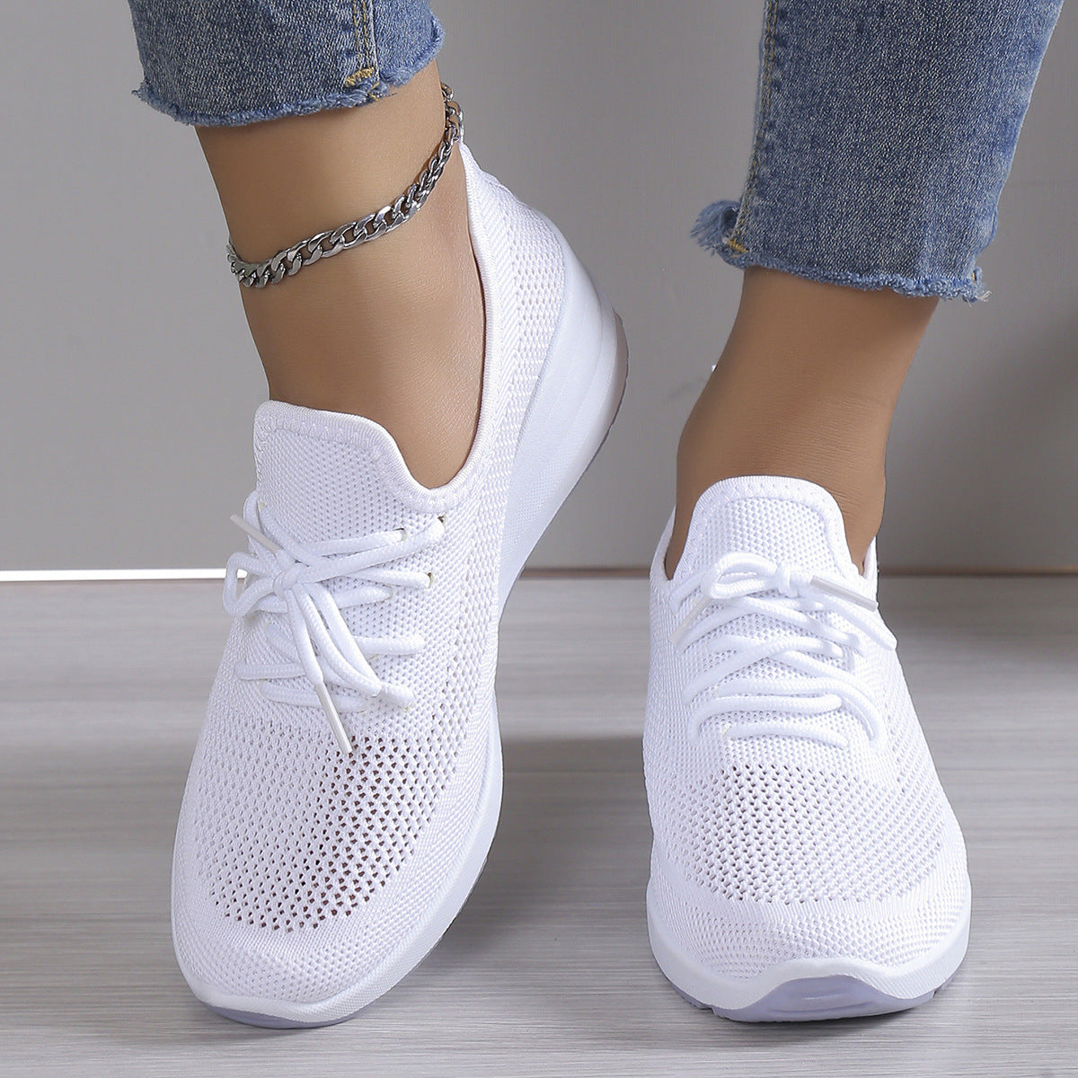 AERELYA™ - Sneakers femme respirantes semelles orthopédiques – Confort et style uniques Image