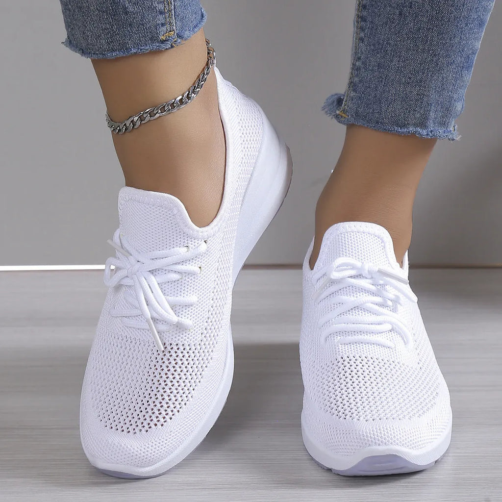 AERELYA™ - Sneakers femme respirantes semelles orthopédiques – Confort et style uniques