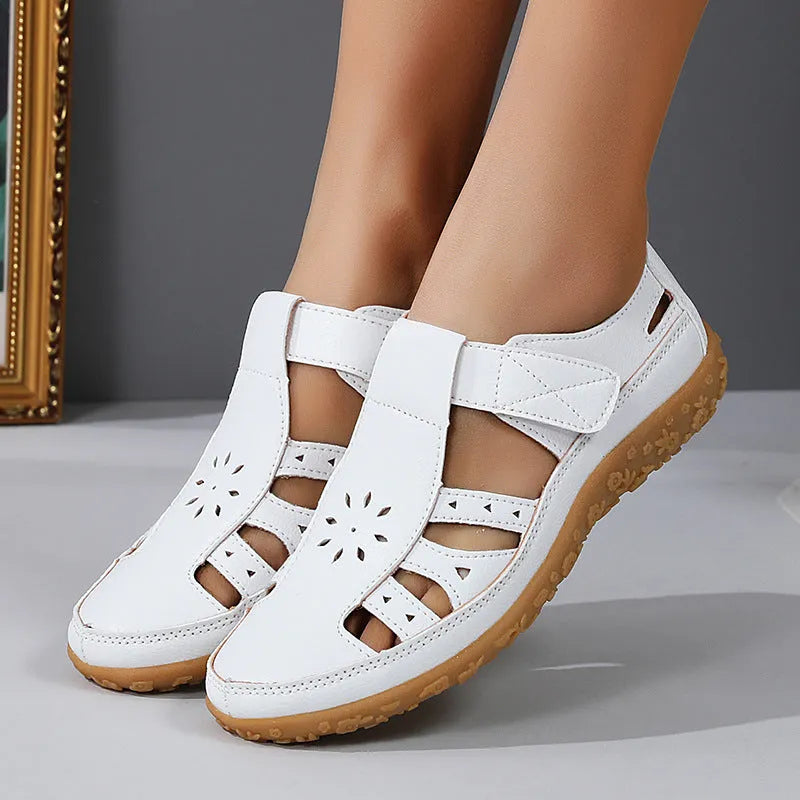 AIRFLEXA™ - Sandales femme à scratch : Confort et style faciles à adopter