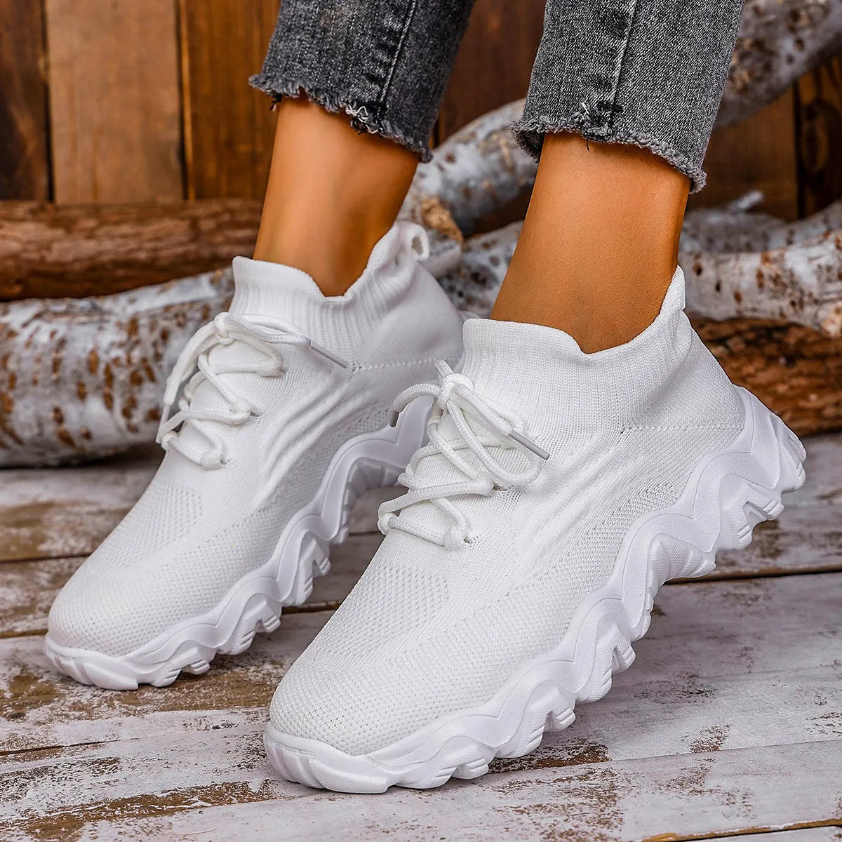 LYVORA™ - Basket de marche femme : Confort ultime et style irrésistible