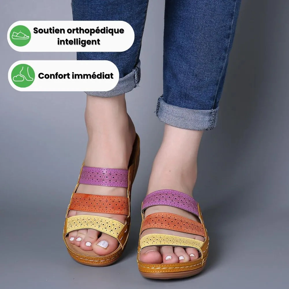 CALISTA™ - Sandales ergonomiques femme – Confort ultime et style irrésistible
