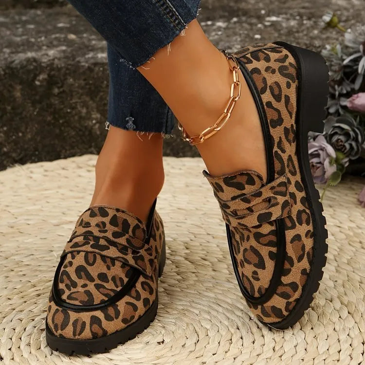 LEOPHIRA™ - Mocassins léopard femme - Osez l’élégance audacieuse et unique