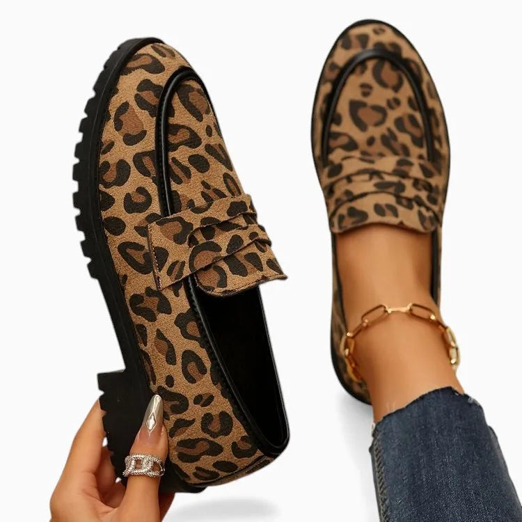 LEOPHIRA™ - Mocassins léopard femme - Osez l’élégance audacieuse et unique