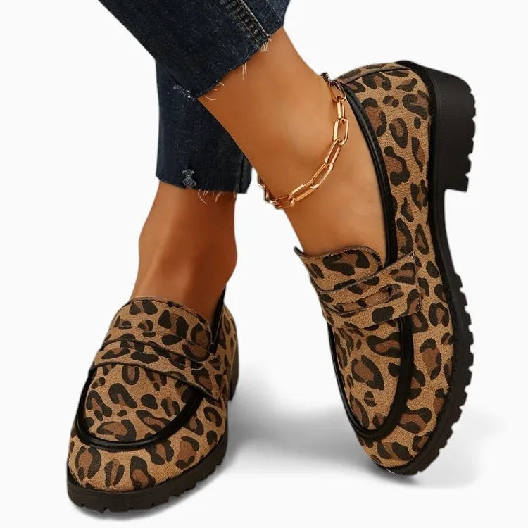 LEOPHIRA™ - Mocassins léopard femme - Osez l’élégance audacieuse et unique
