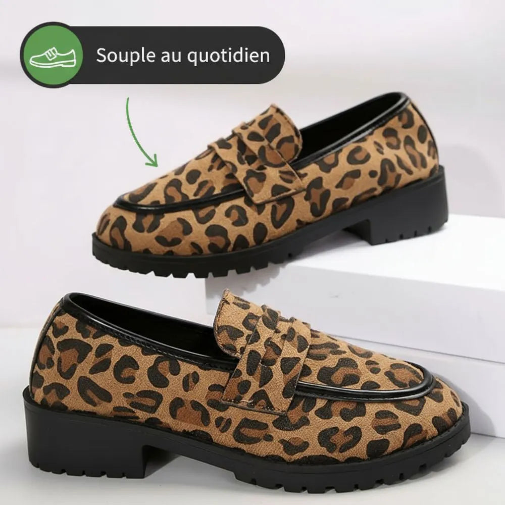 LEOPHIRA™ - Mocassins léopard femme - Osez l’élégance audacieuse et unique