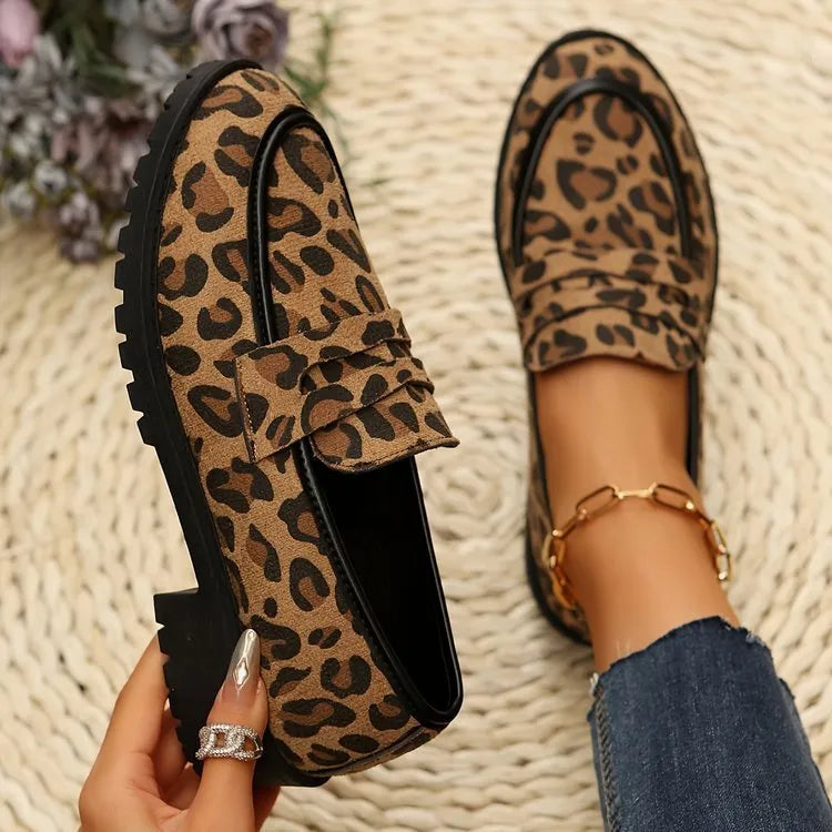 LEOPHIRA™ - Mocassins léopard femme - Osez l’élégance audacieuse et unique