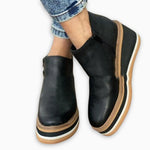 LYRONA™ - Bottine compensée femme : Élégance et confort pour sublimer vos pas