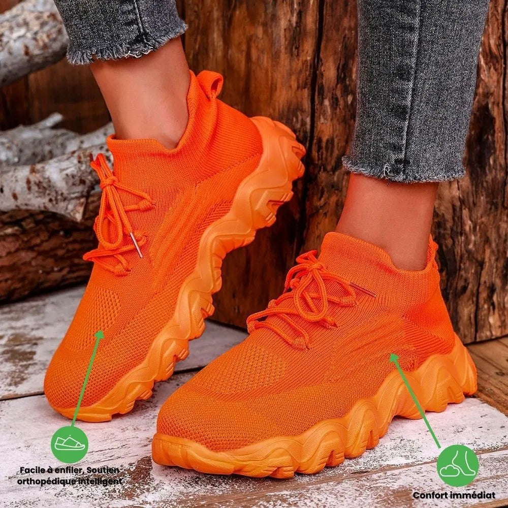 LYVORA™ - Basket de marche femme : Confort ultime et style irrésistible