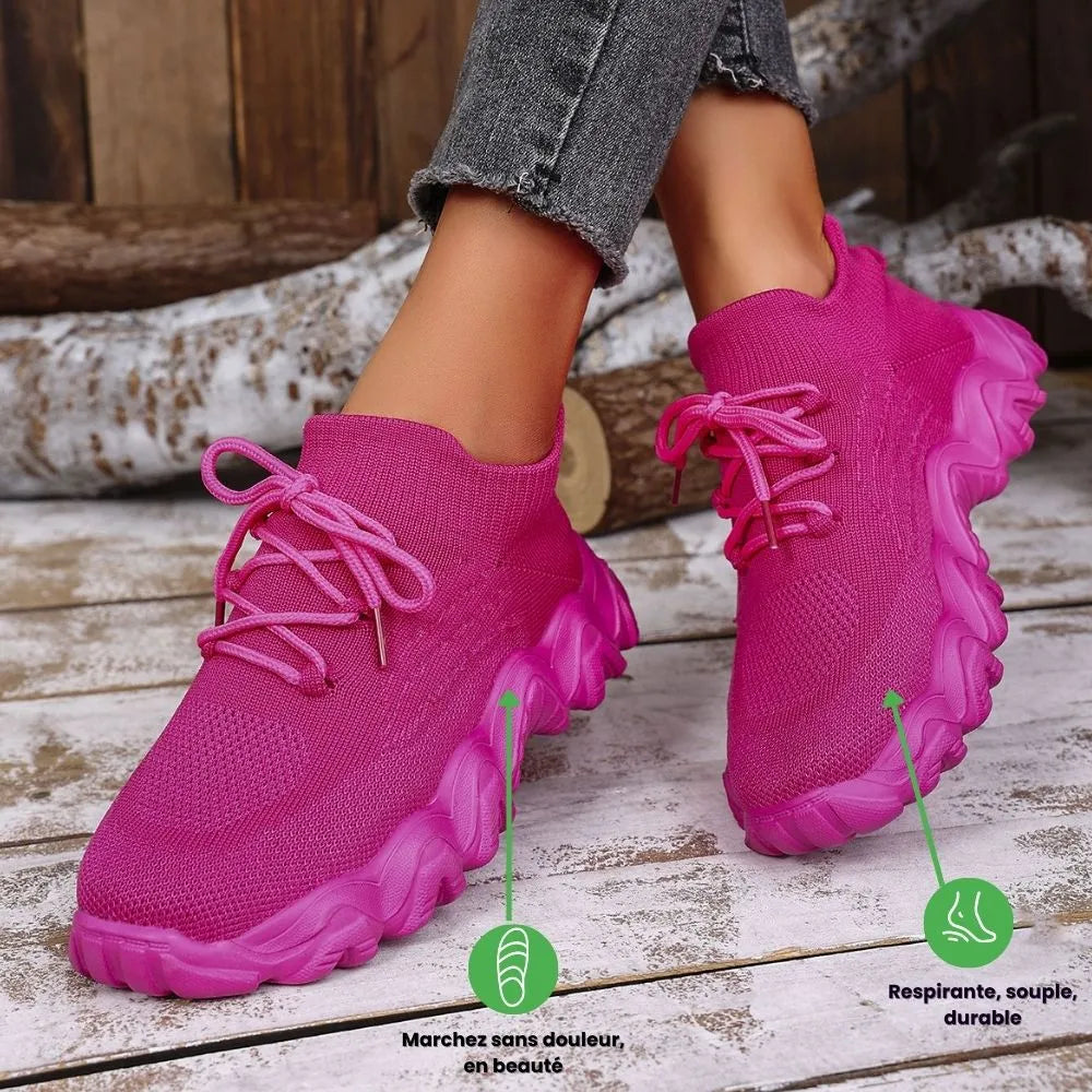 LYVORA™ - Basket de marche femme : Confort ultime et style irrésistible